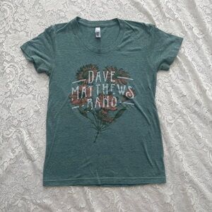 Y2K Dave Matthews Band Sunflowers Baby Tee T-shirt Size Medium Fits Like A Small